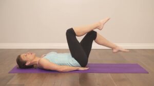 Supine Core Strengthening with Leg Draw