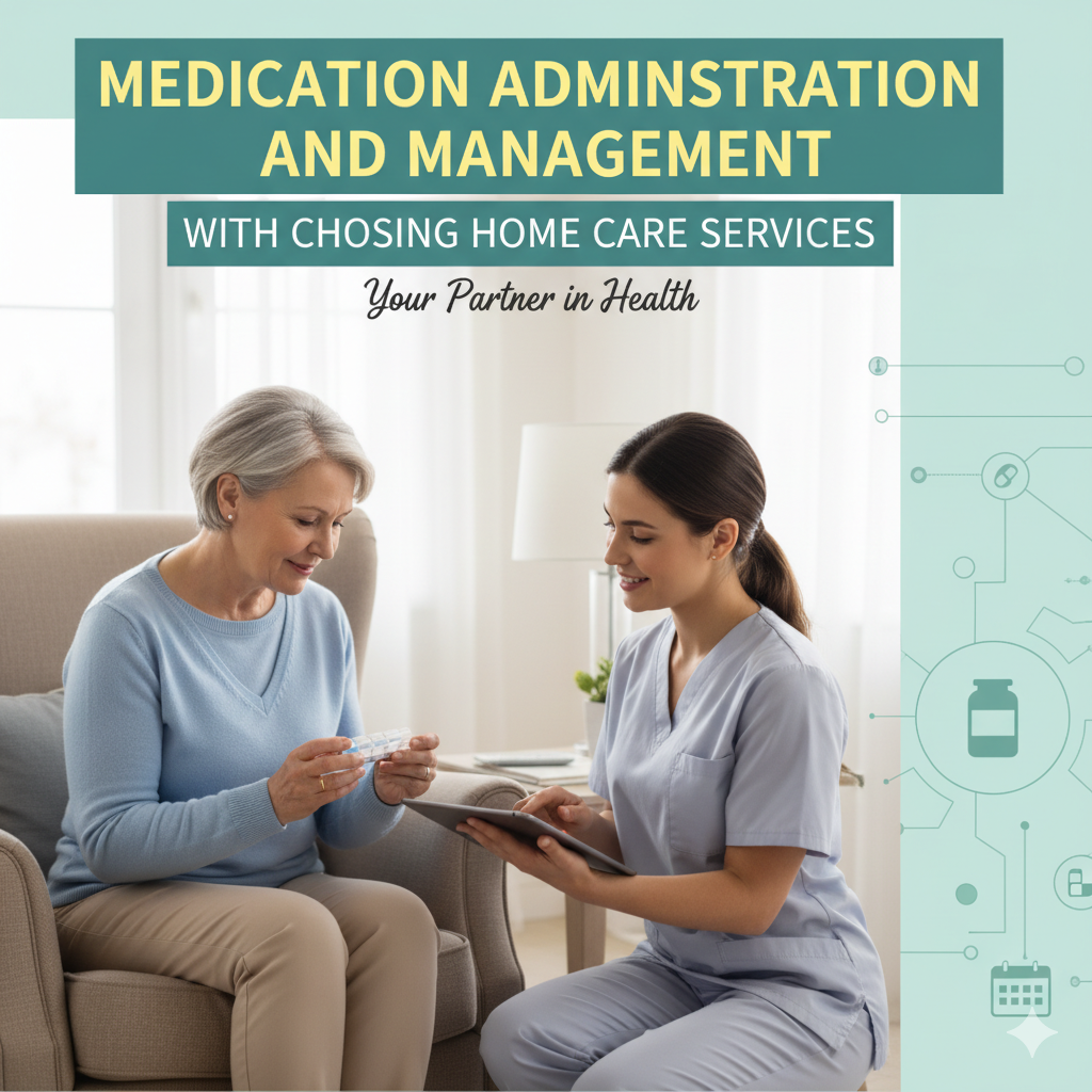 Medication administration and management with choosing home care services