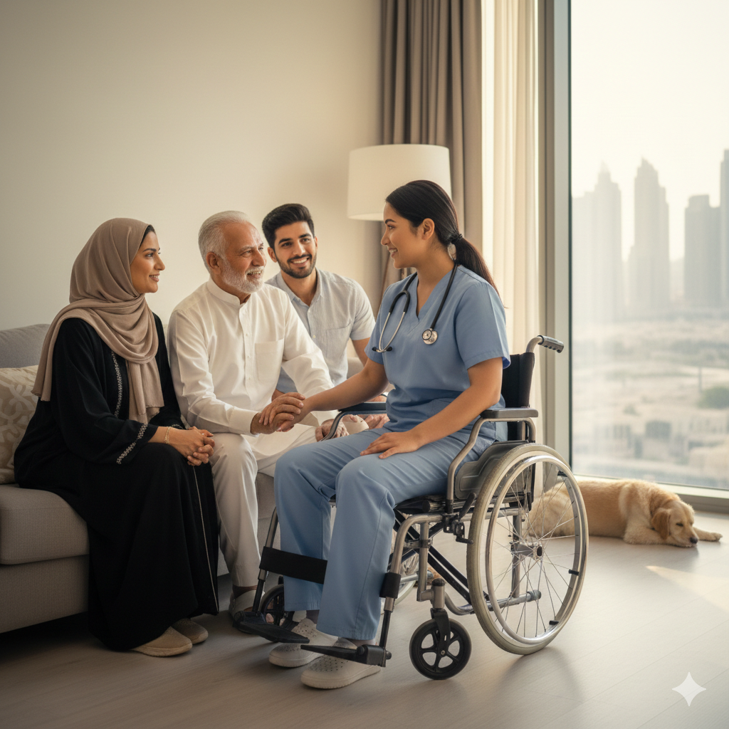 Compassionate Home Healthcare Services for Seniors and Families in the UAE