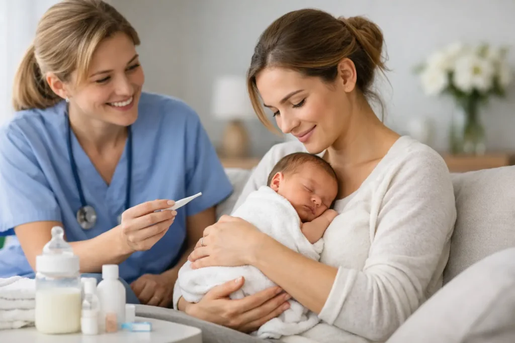 Best Newborn Baby and Mother Care at Home