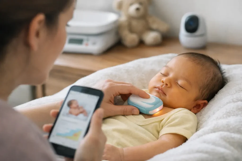 Newborn Jaundice Home Monitoring for Families
