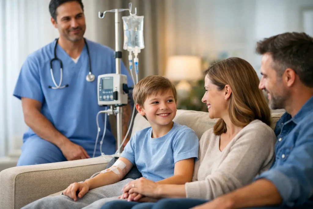 When Home Infusion Therapy Is Right for Your Family